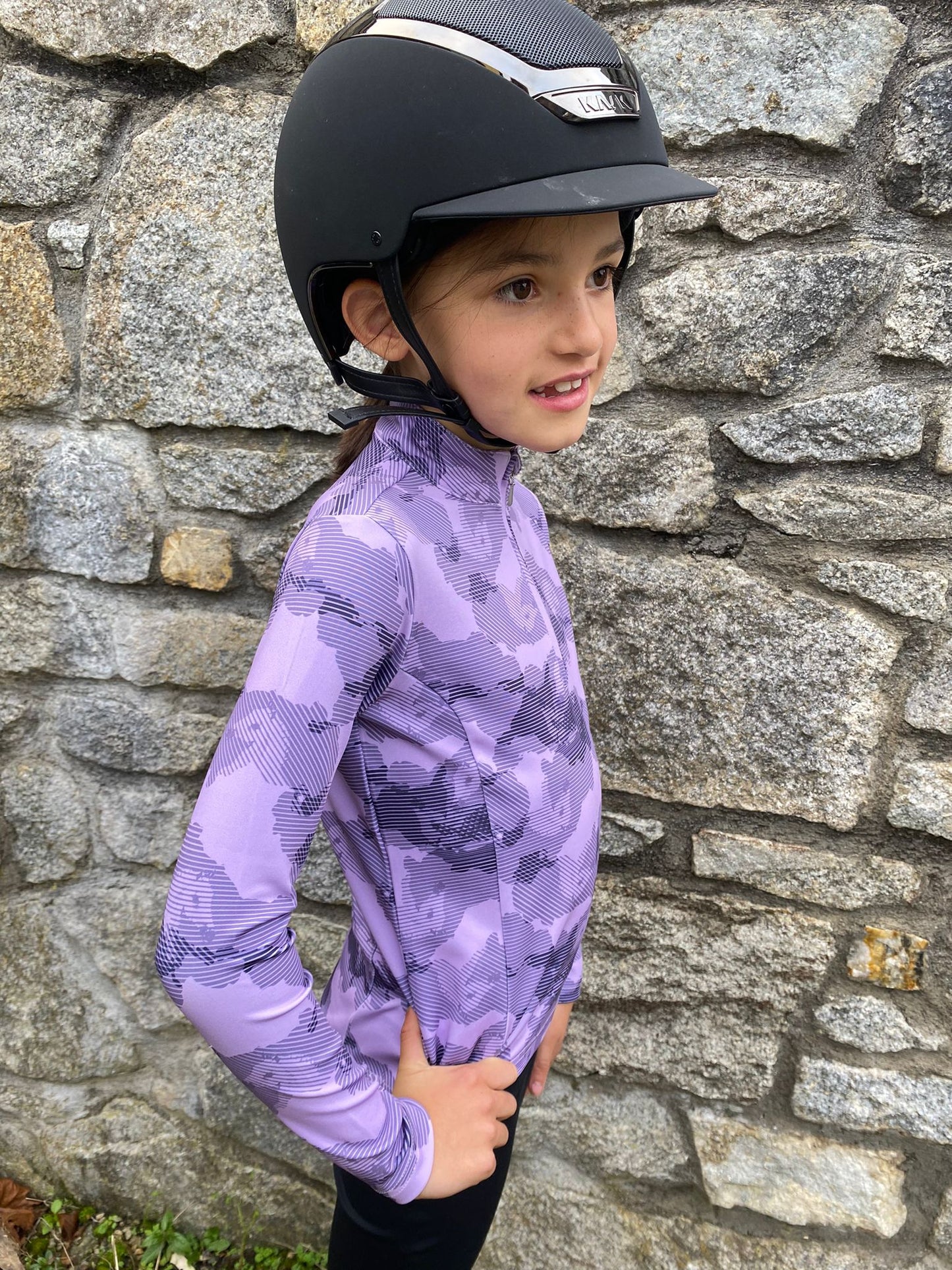 Izzy Sports Top - Purple Haze