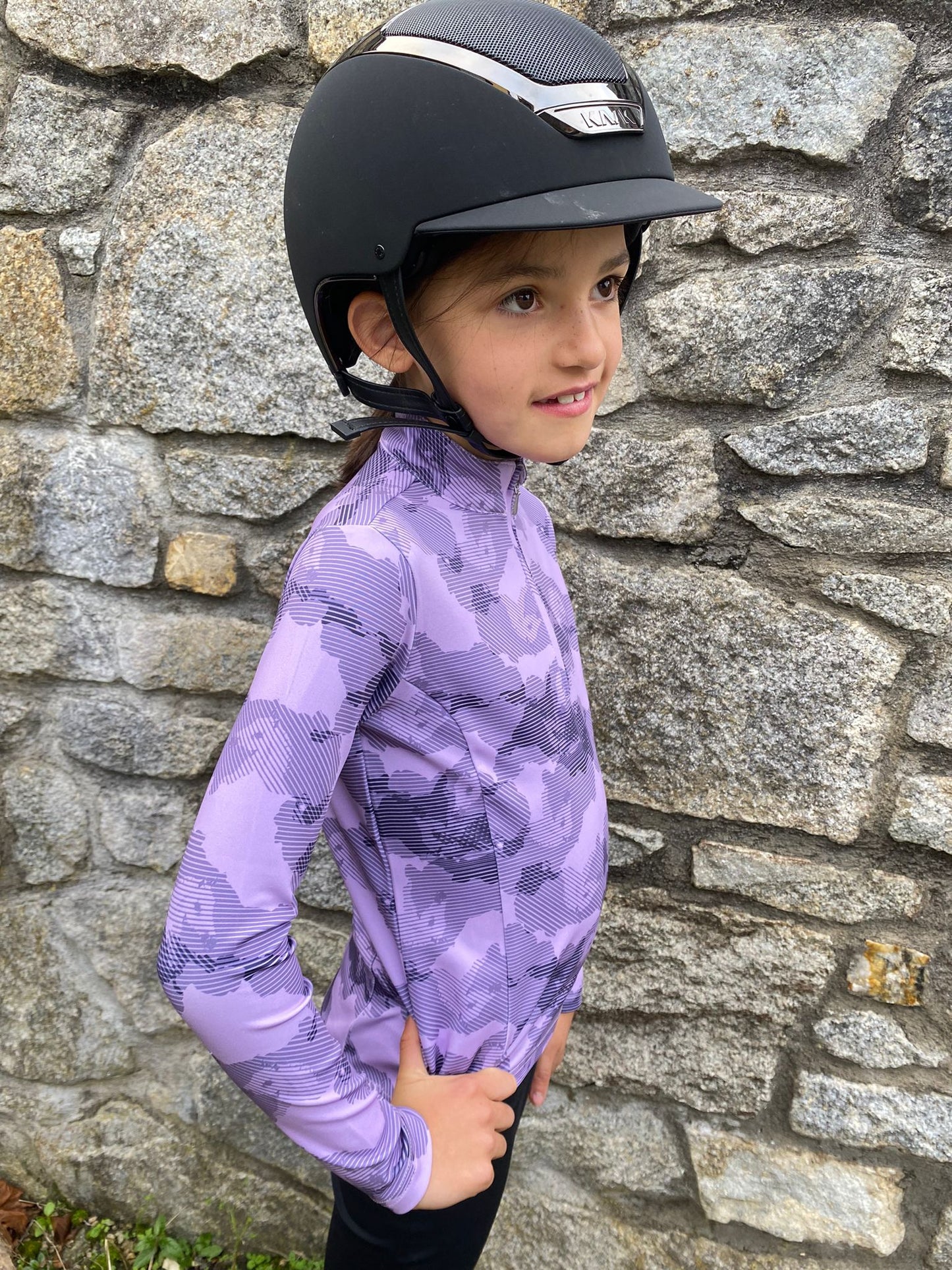 Izzy Sports Top - Purple Haze